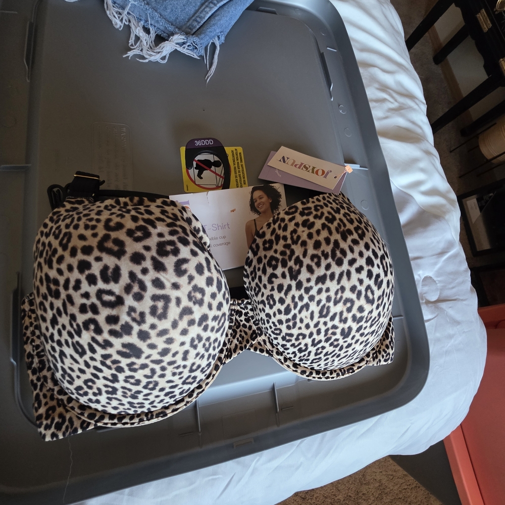 Jockey Leopard Print Bra